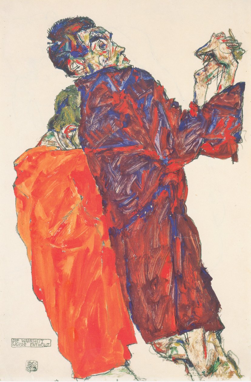 La verdad fue revelada de Egon Schiele