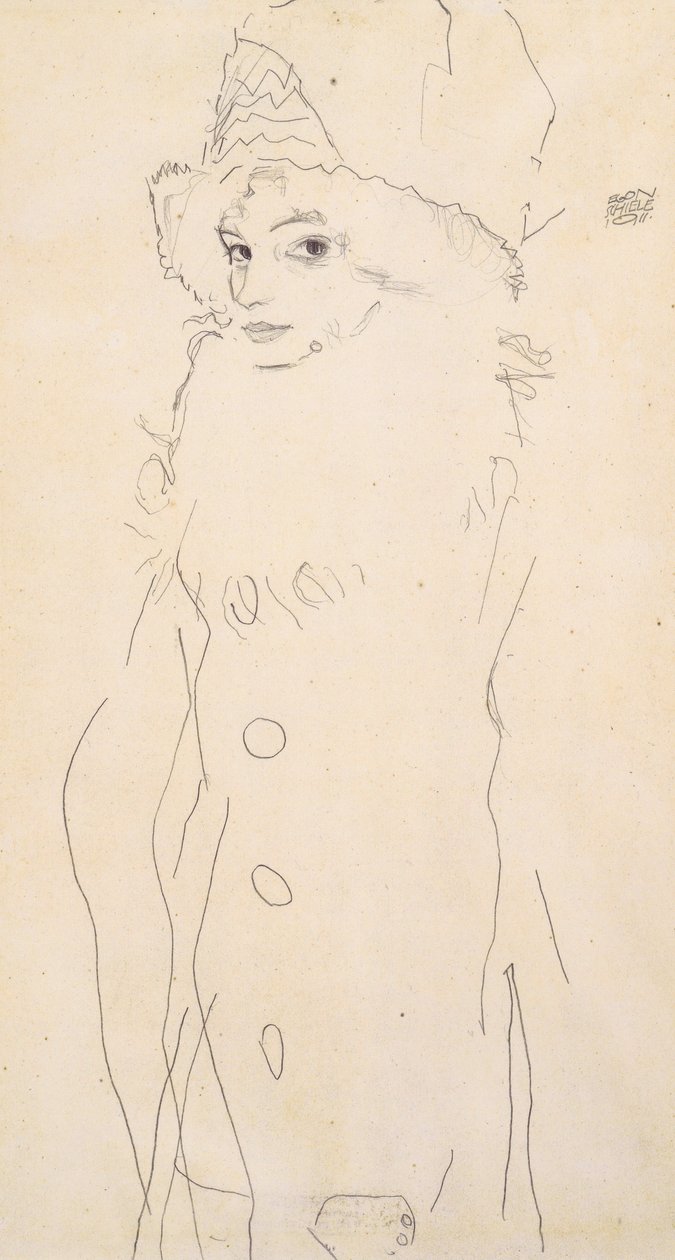 Gerti Schiele de Egon Schiele