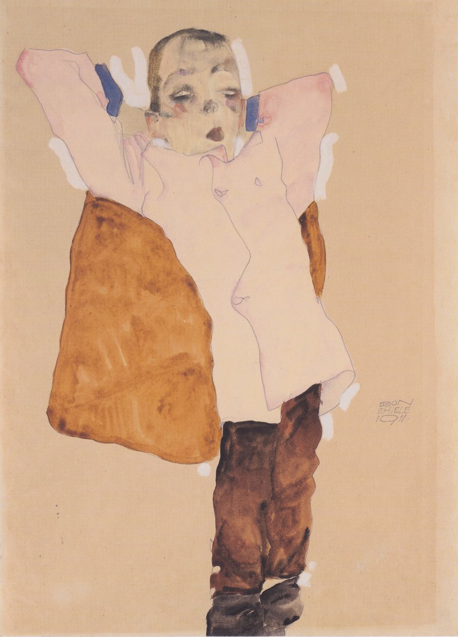 Niño (Piccolo) de Egon Schiele