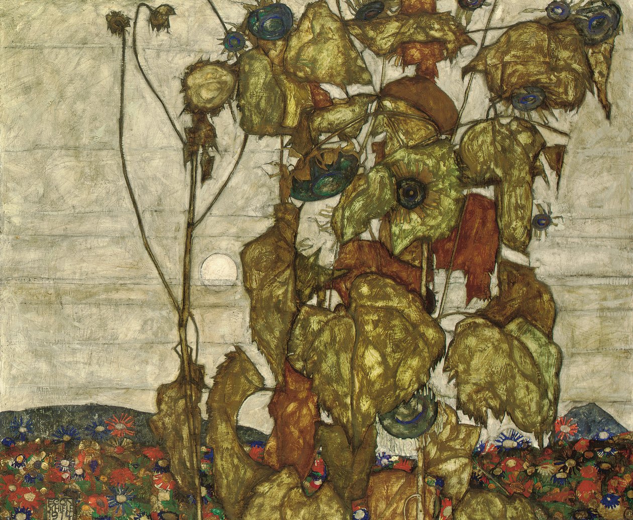 Sol de Otoño de Egon Schiele