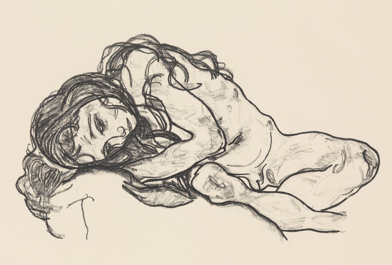 Niña de Egon Schiele