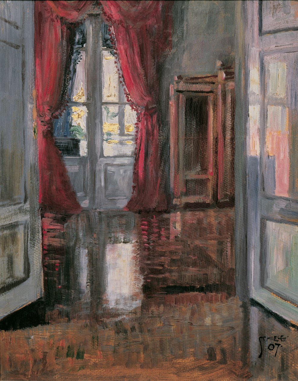 Interior de Egon Schiele