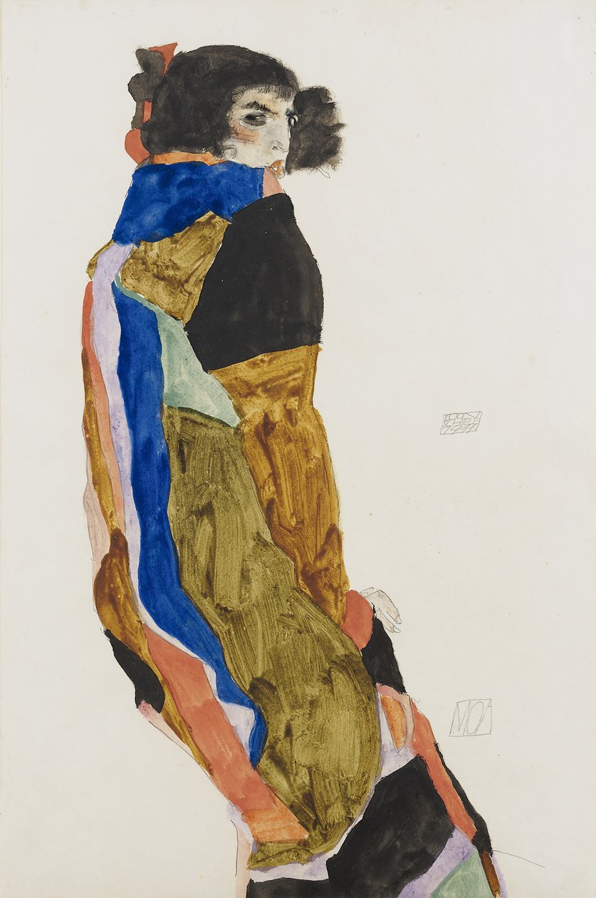 Moa, 1911 de Egon Schiele