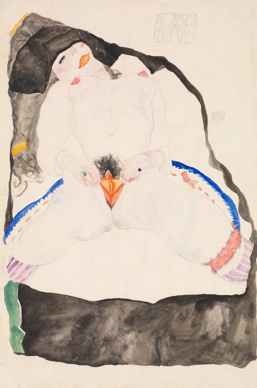 Observado en un sueño, 1911 de Egon Schiele