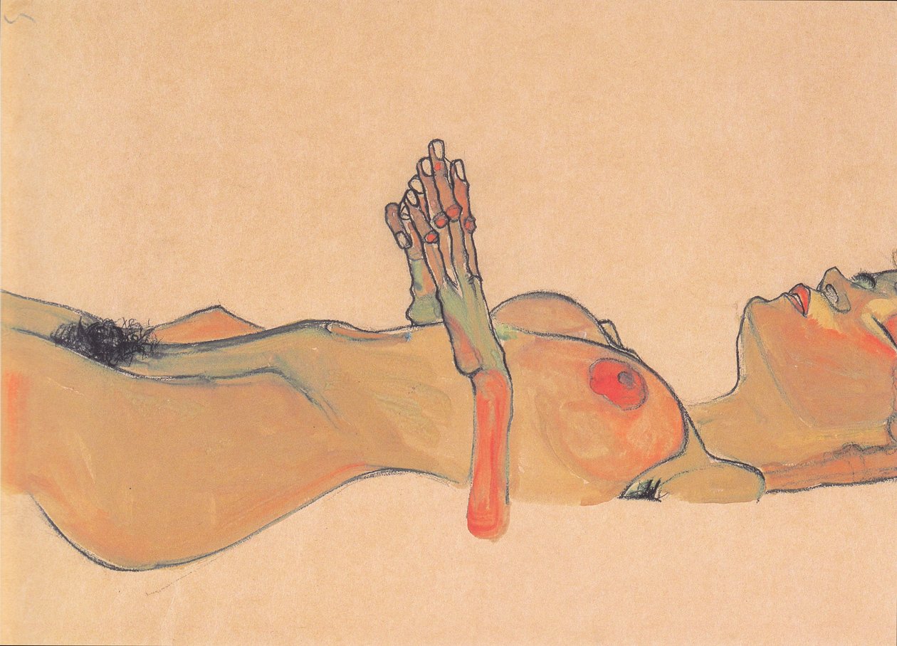 Niña muerta de Egon Schiele