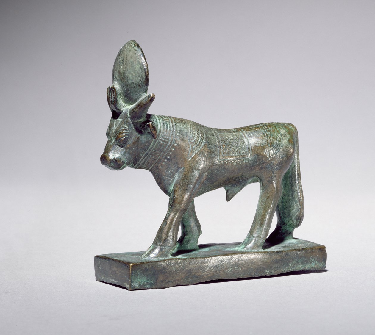 Toro Apis (bronce) de Egyptian