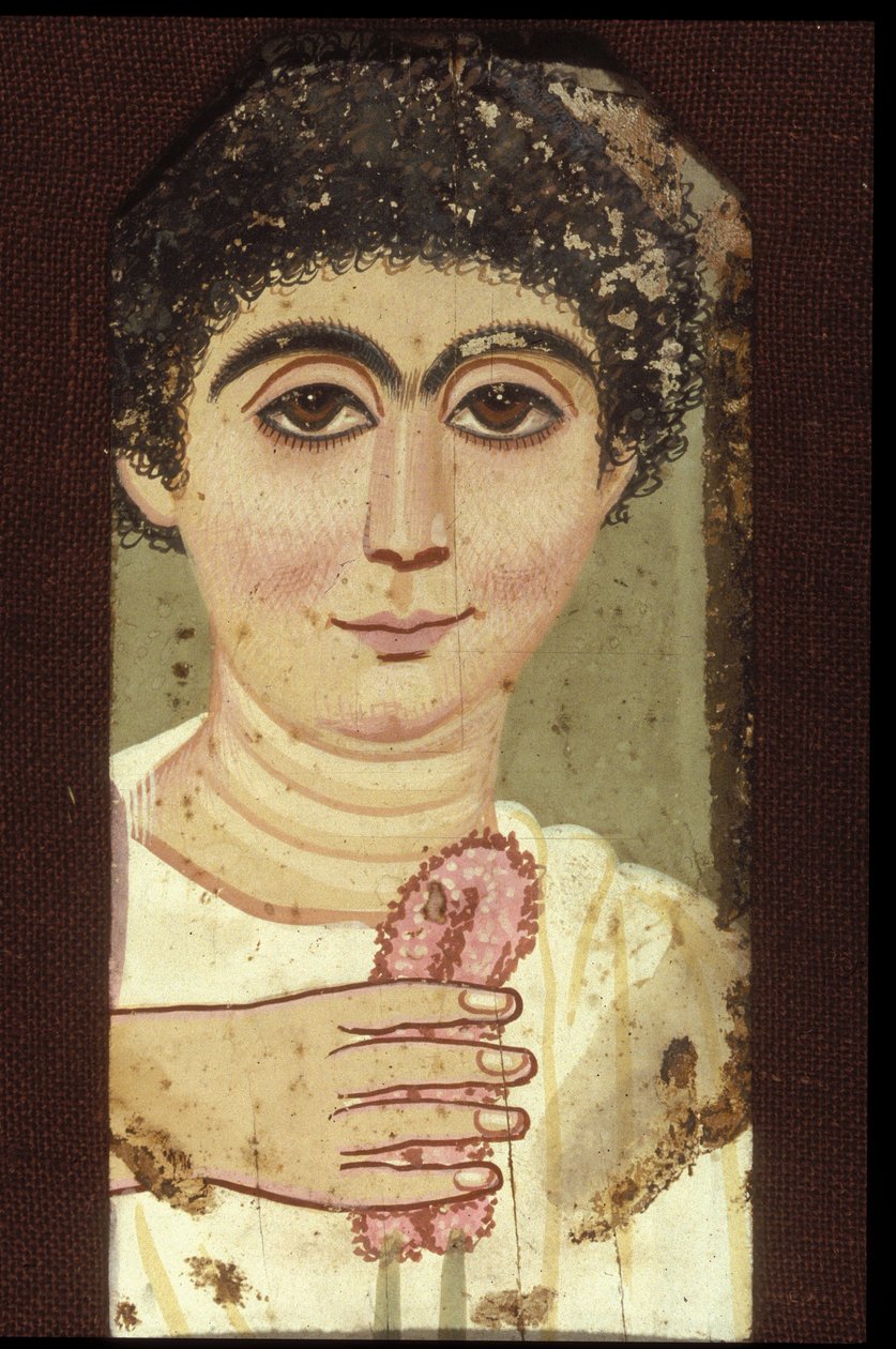Retrato de una mujer de Egyptian