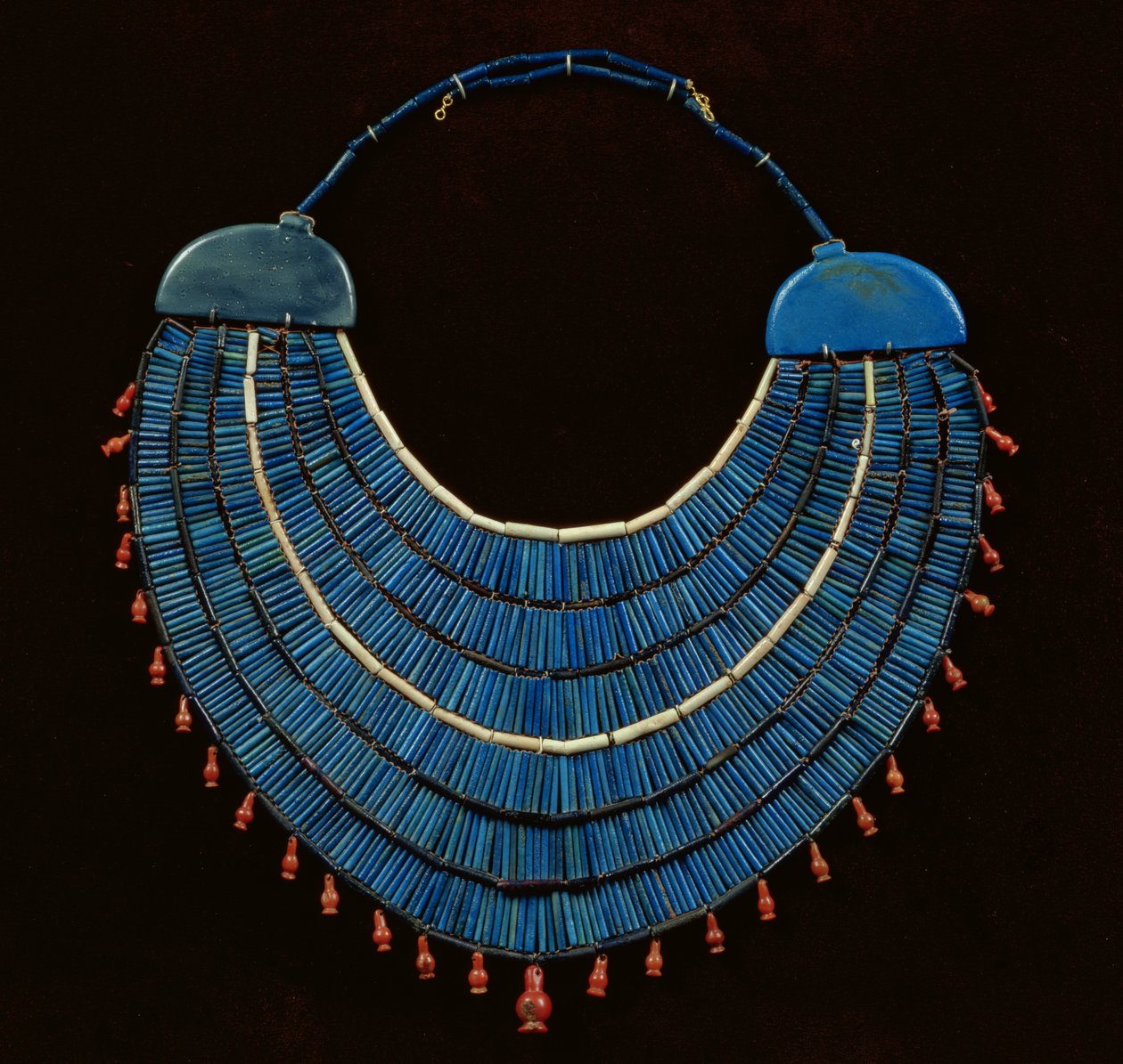 Collar Ousekh, Nuevo Reino de Egyptian 18th Dynasty