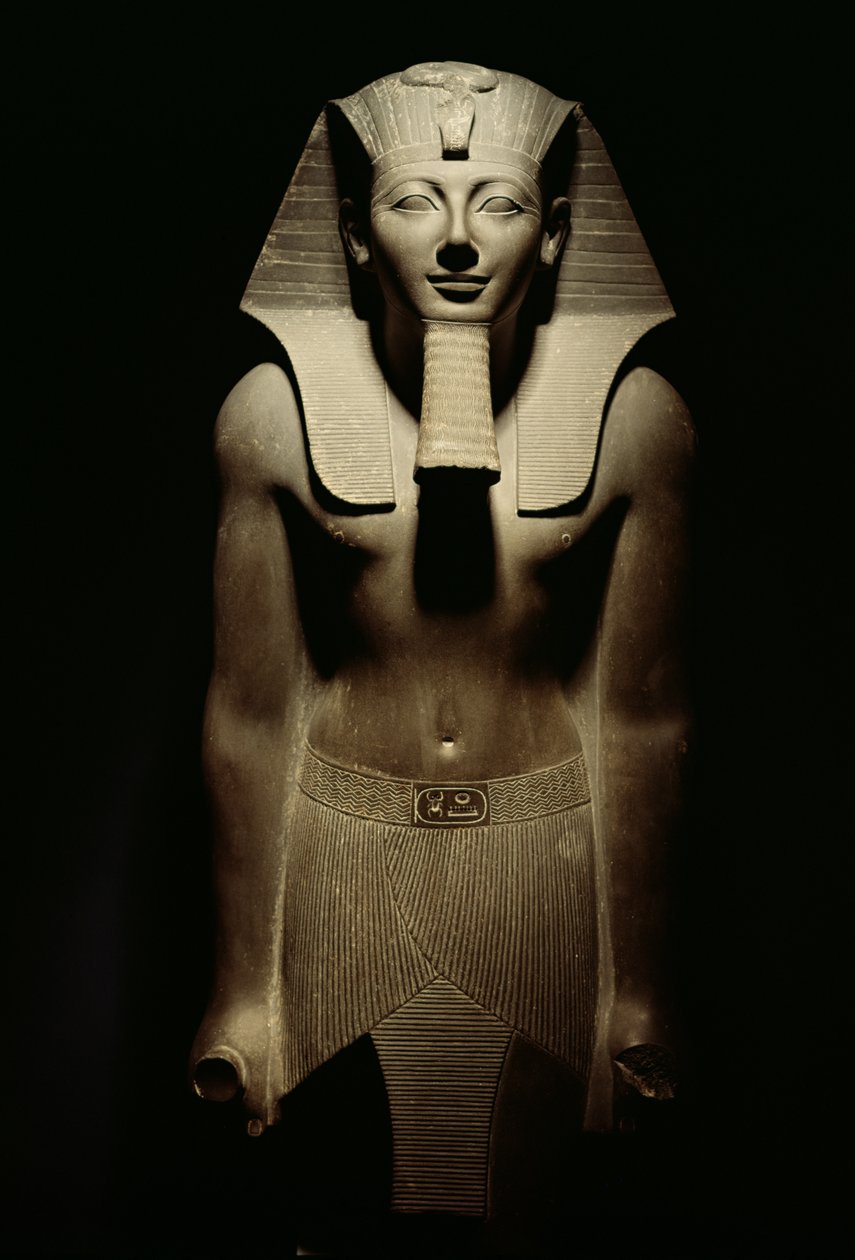 Tutmosis III (c.1490-39 a.C.) (basalto) de Egyptian 18th Dynasty