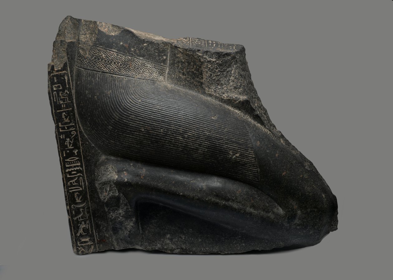 Estatua arrodillada de Khaemwaset, 1281-1277 a.C. de Egyptian 19th Dynasty