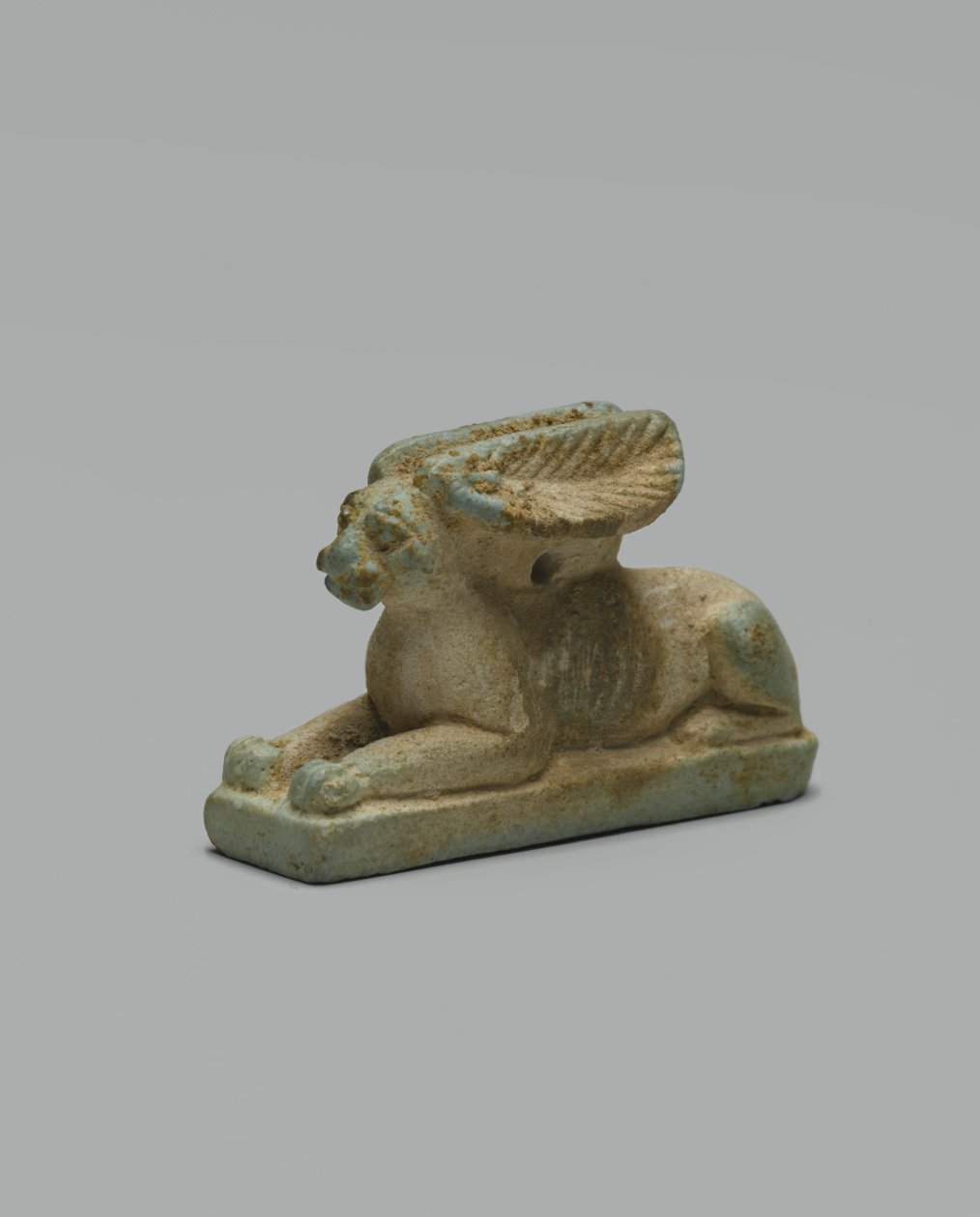 Amuleto de un conejo de Egyptian 26th Dynasty