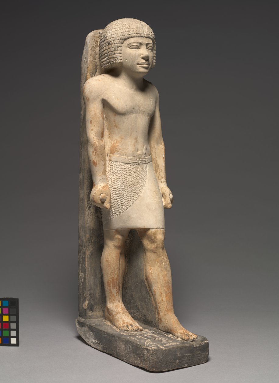 Estatua en marcha de Minnefer, c.2377-2311 a.C. de Egyptian 5th Dynasty