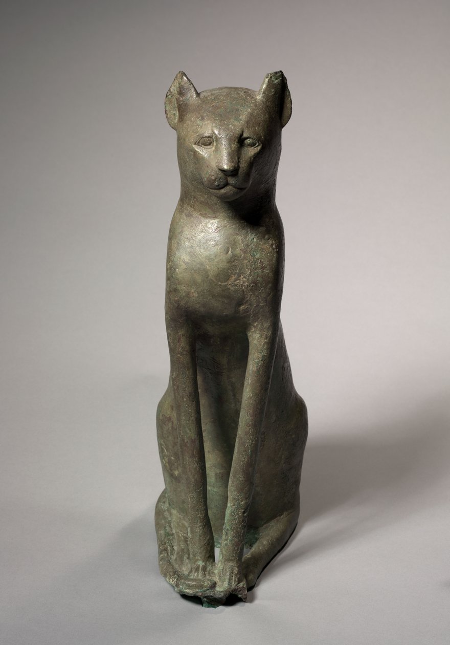 Ataúd de gato, 305-30 a.C. de Egyptian Ptolemaic Period