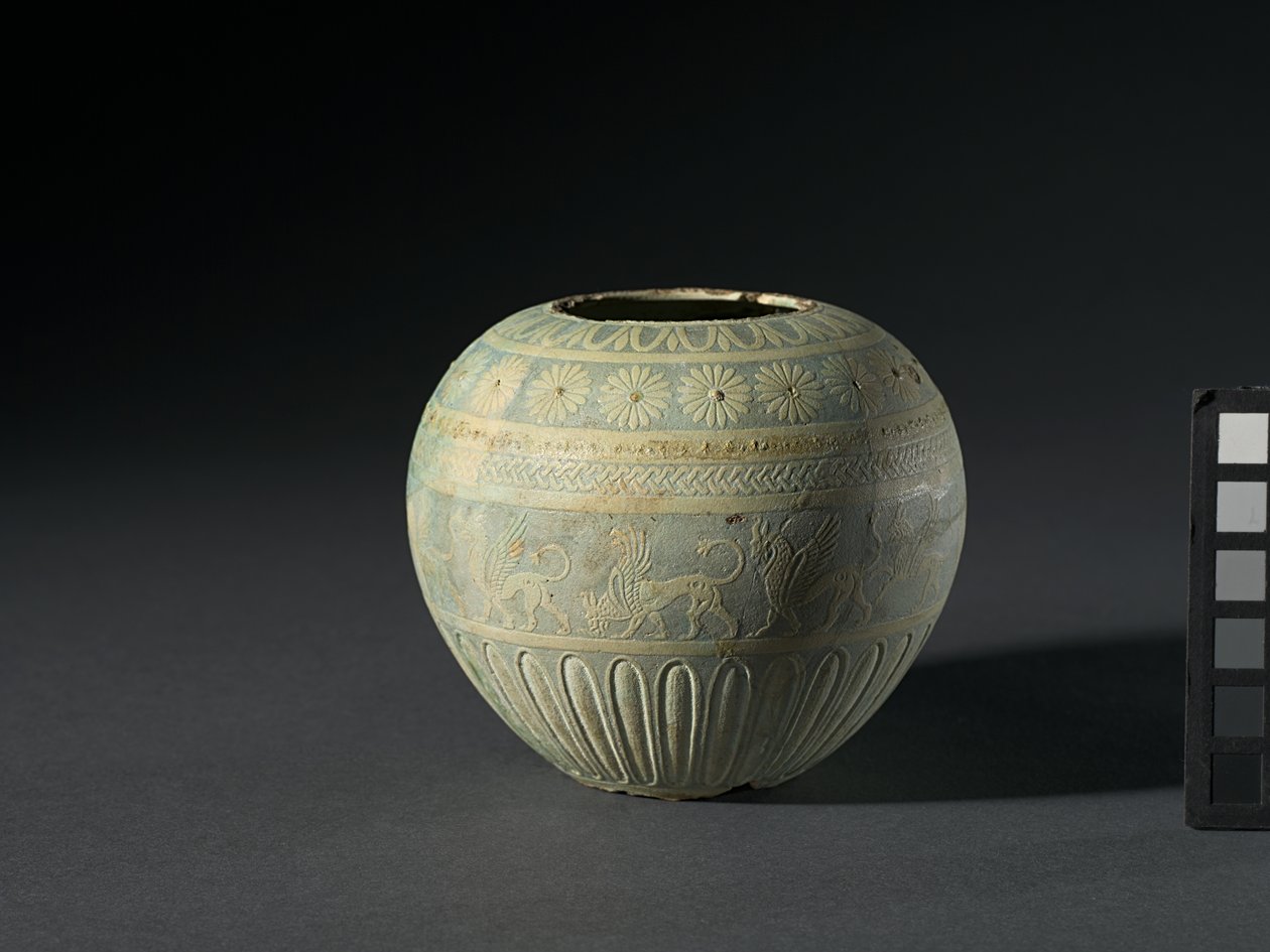 Vasija de Mit Rahina, 200-100 a.C. de Egyptian Ptolemaic Period