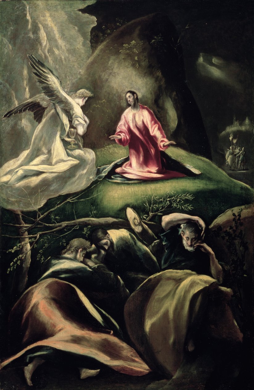 La agonía en el jardín de El Greco