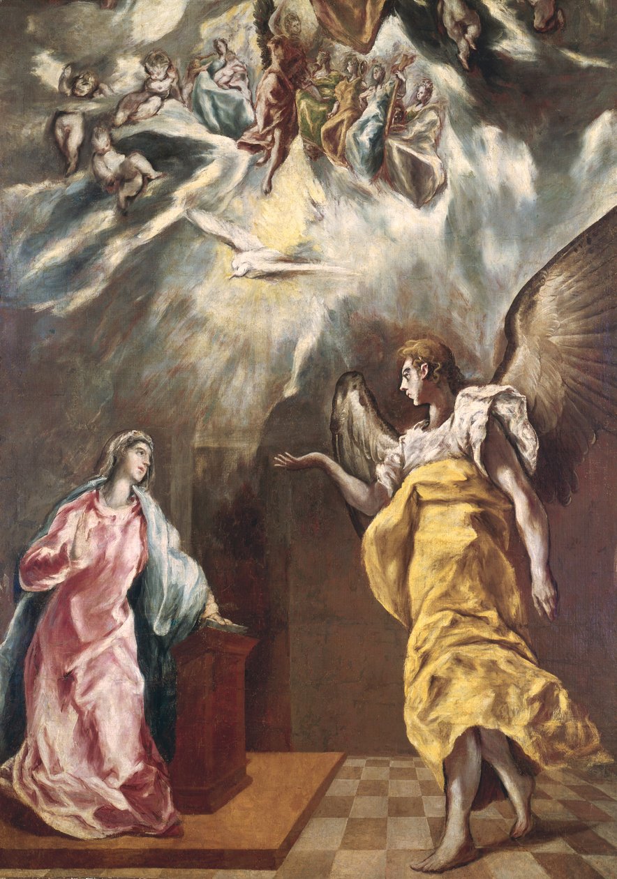 La Anunciación de El Greco