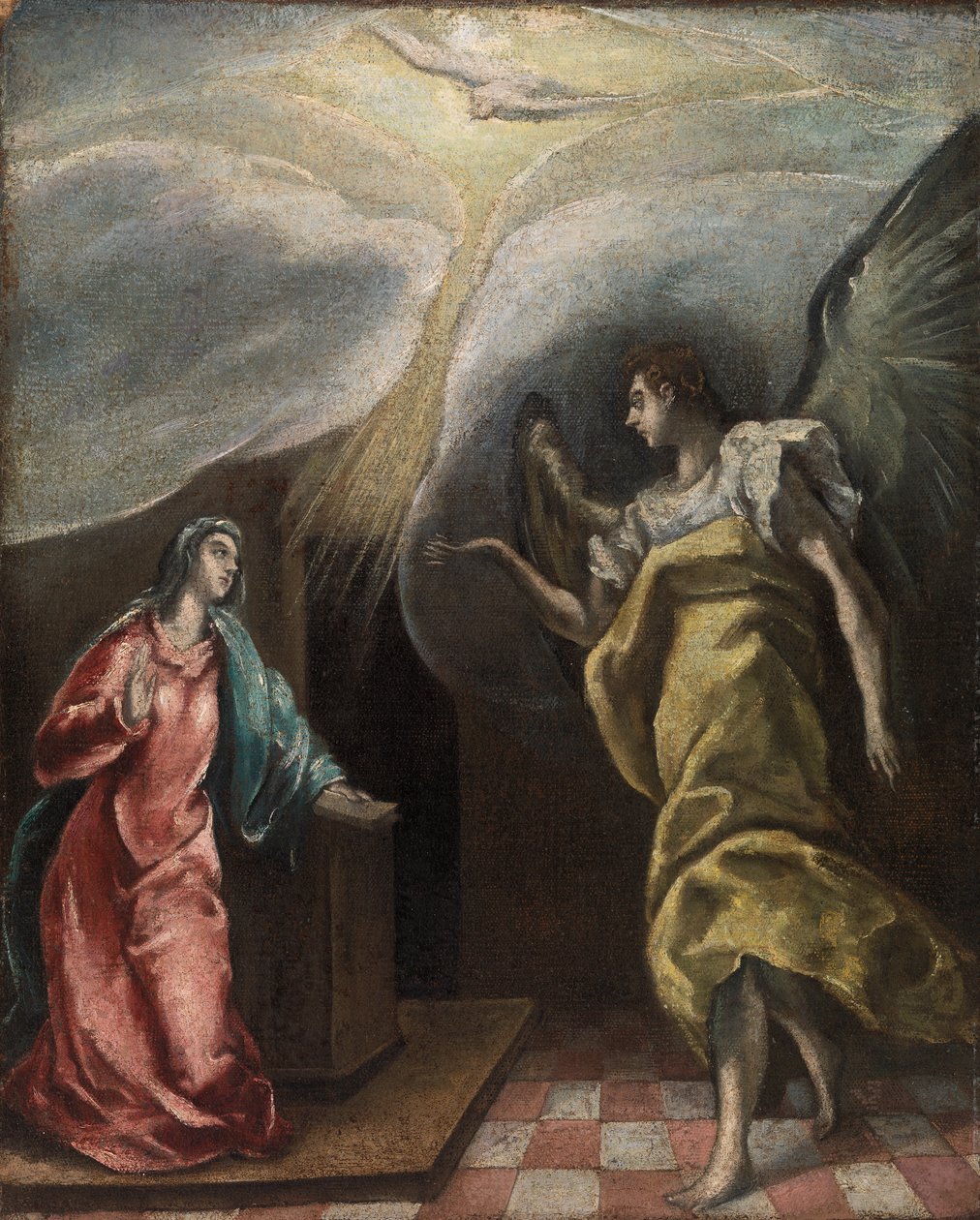 Anunciación de El Greco (Domenikos Theotokopoulos)