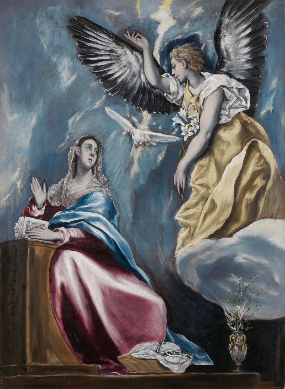 Anunciación de El Greco
