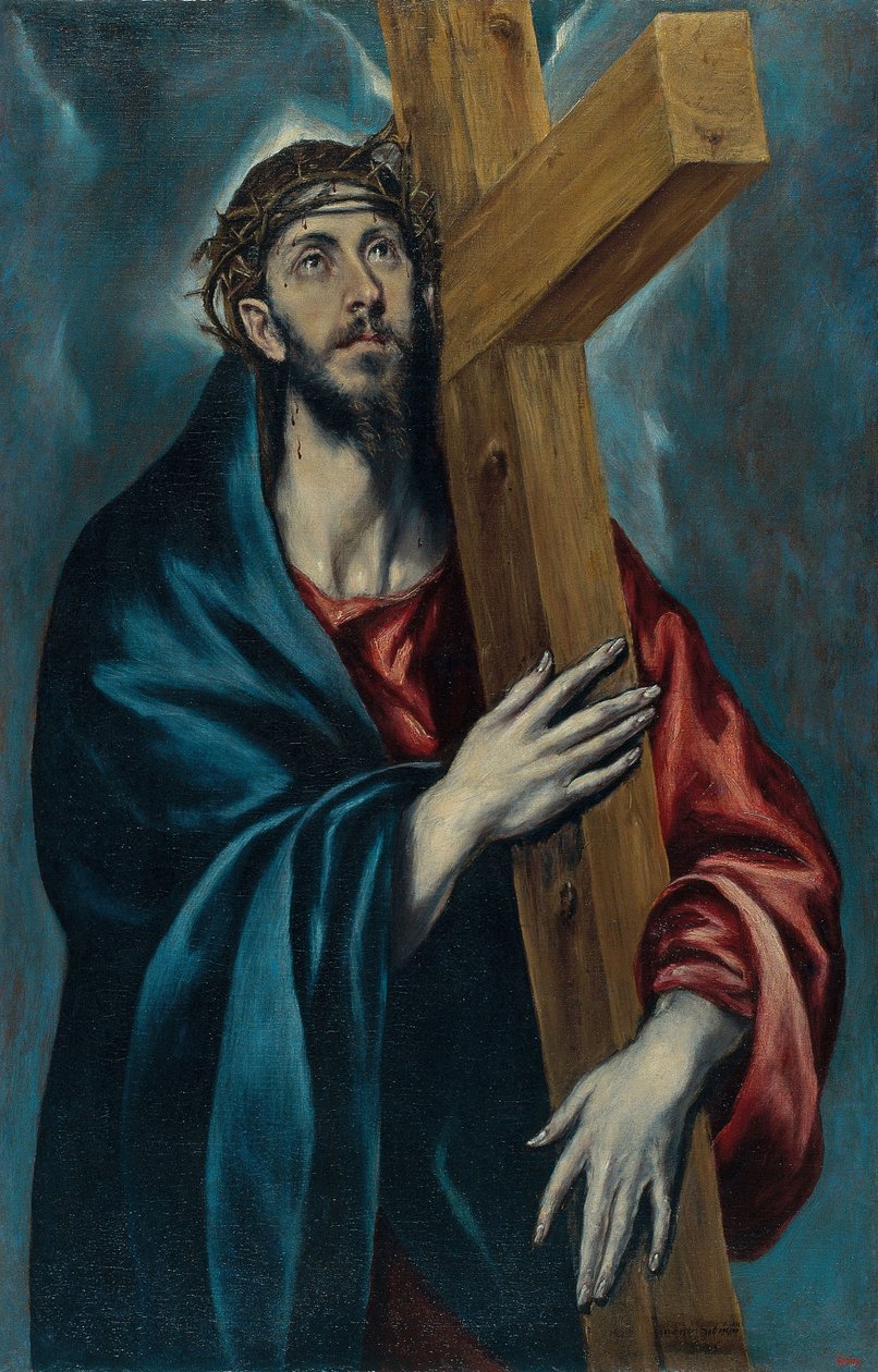Cristo llevando la cruz de El Greco