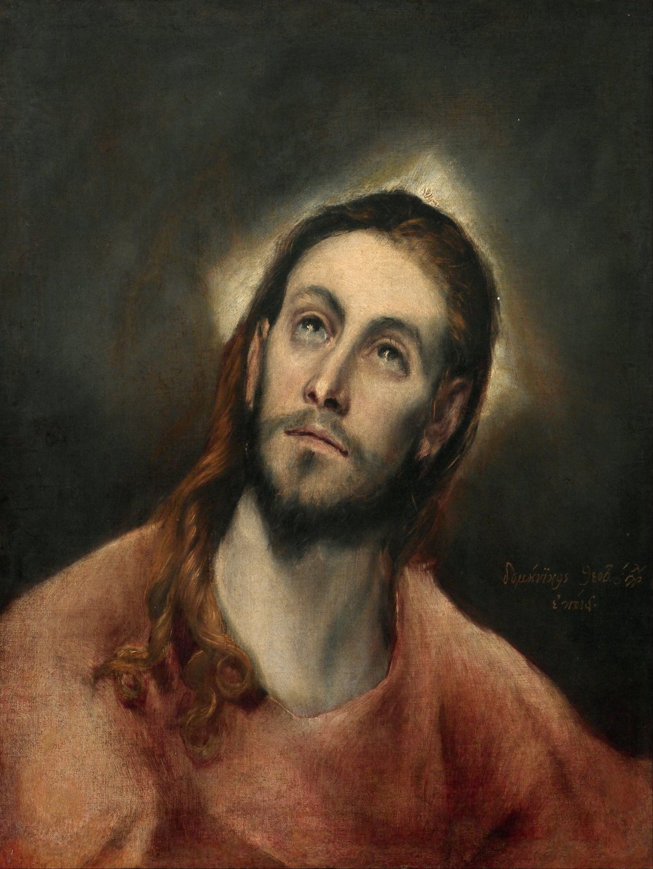 Cristo en oración de El Greco