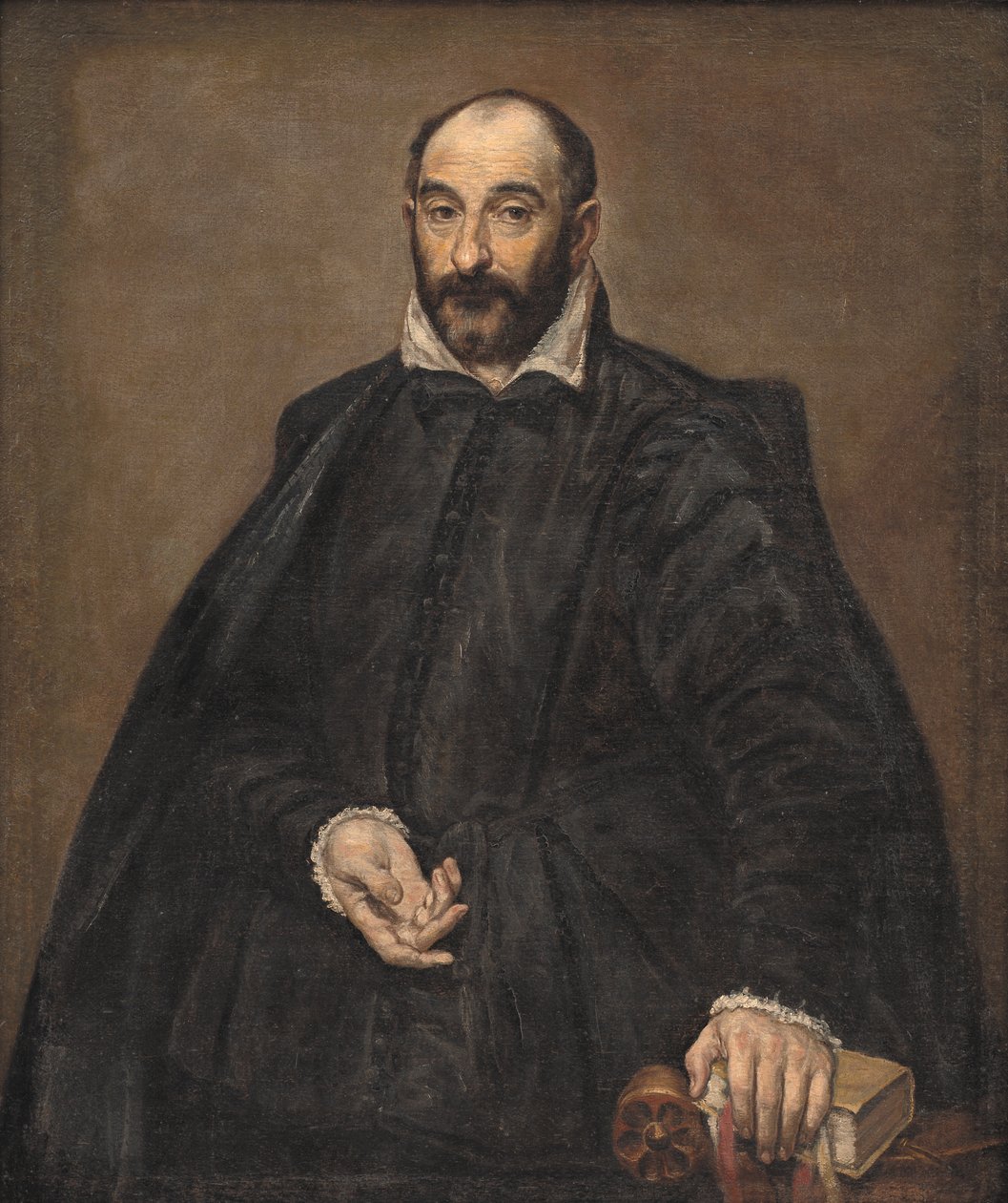 Retrato de un hombre de El Greco