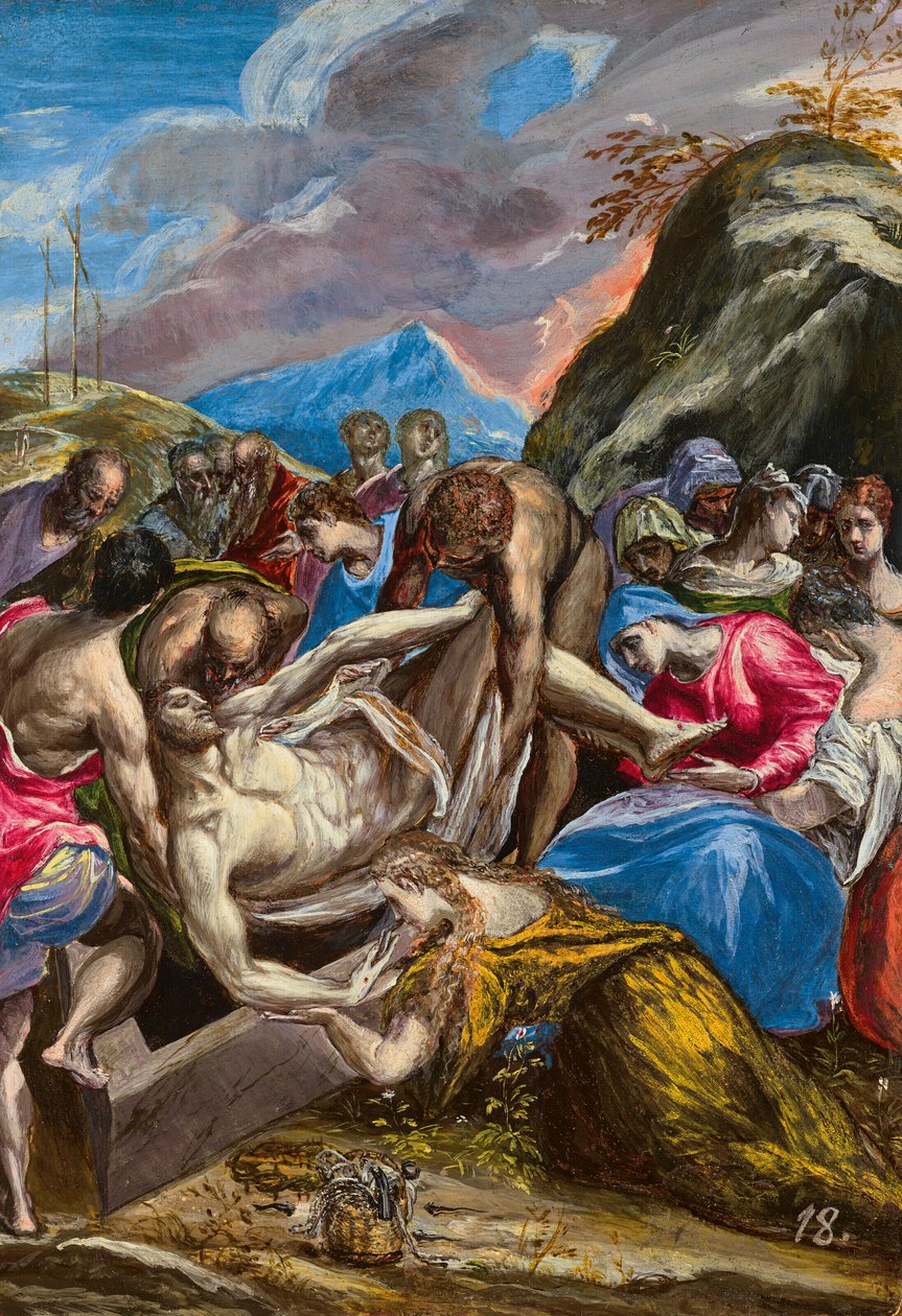 El entierro de Cristo de El Greco