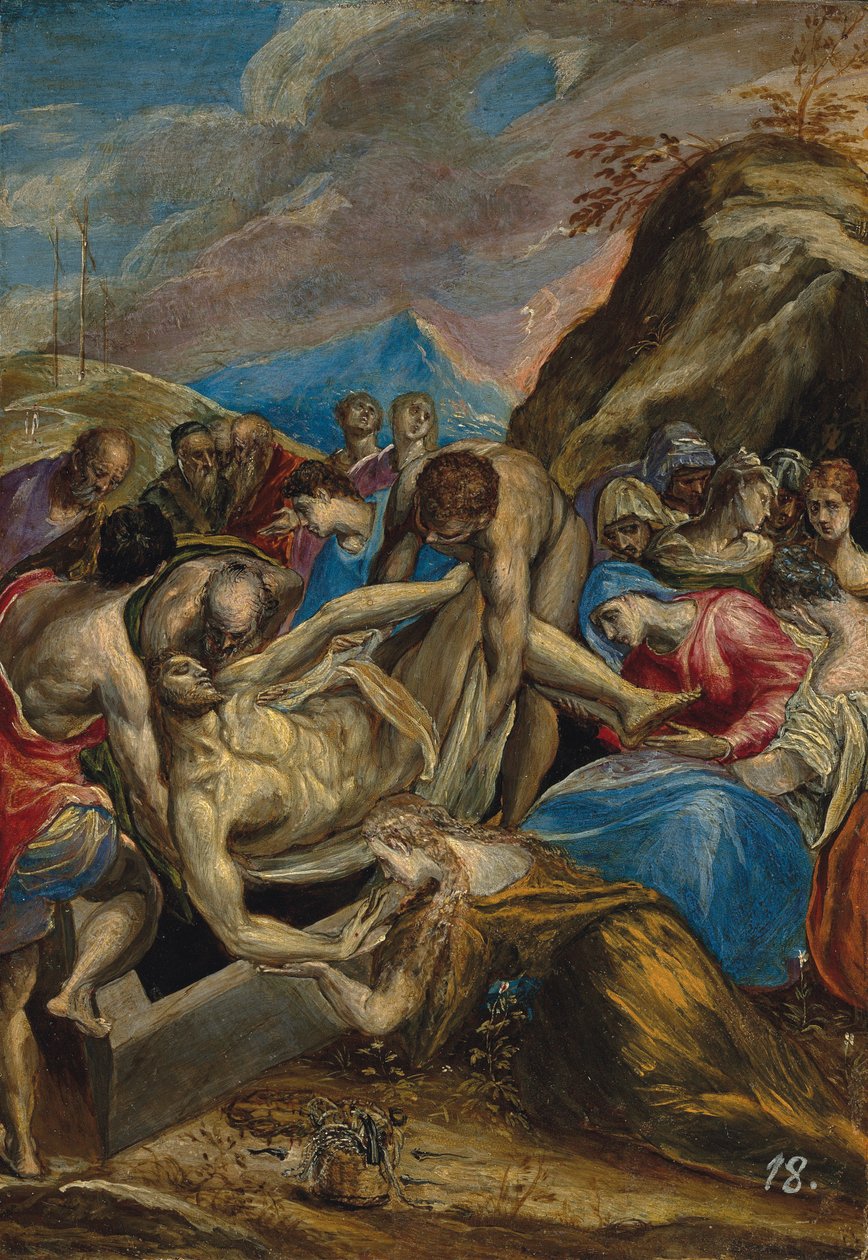 El Entierro de Cristo de El Greco