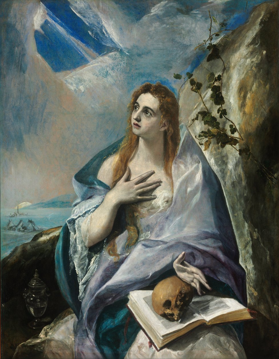 María Magdalena penitente de El Greco