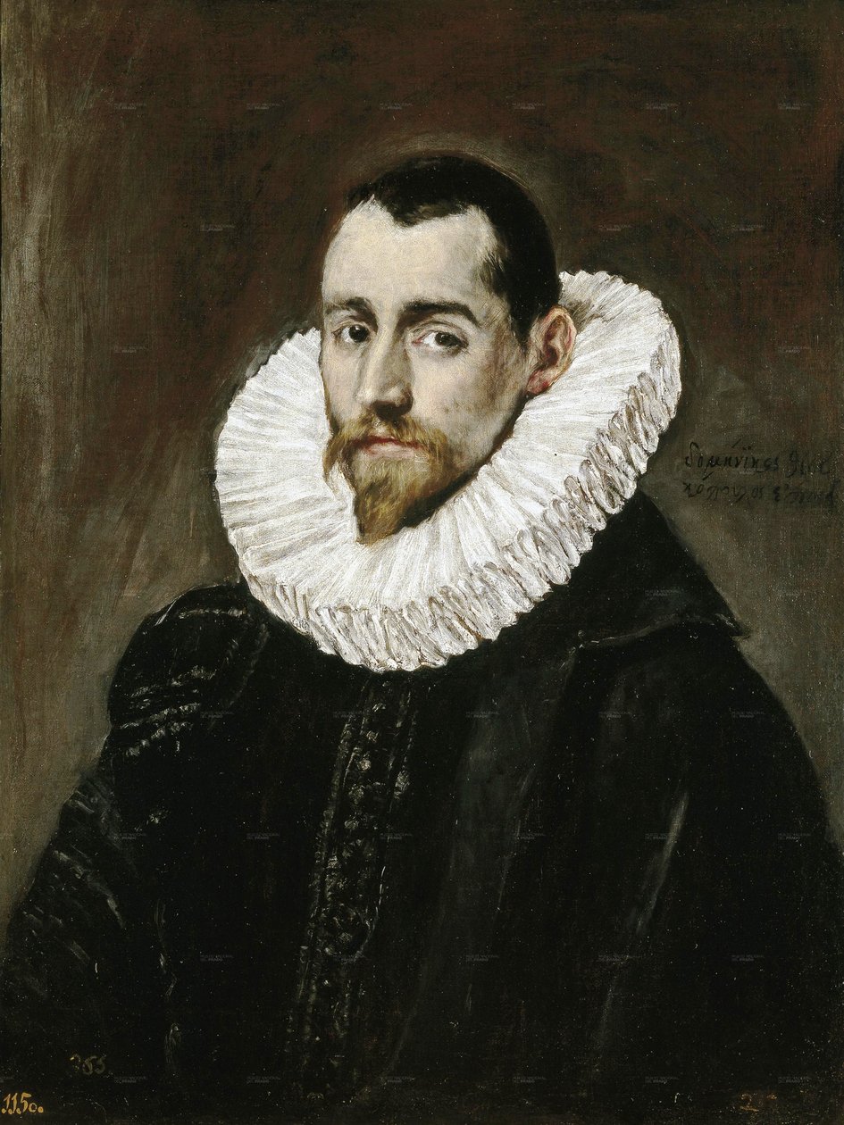 Joven caballero de El Greco