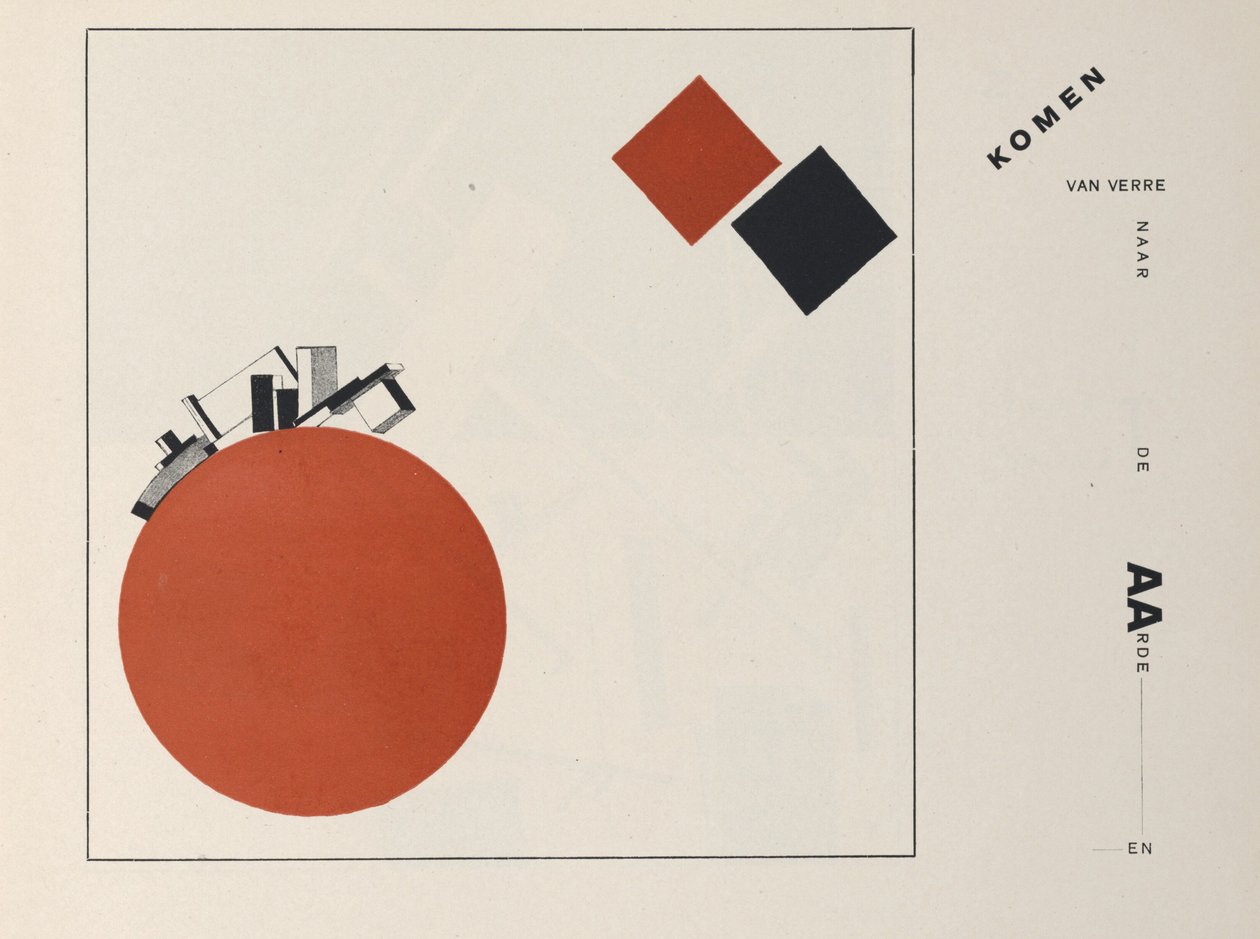 Sobre dos cuadrados de Eliezer Markowich Lissitzky