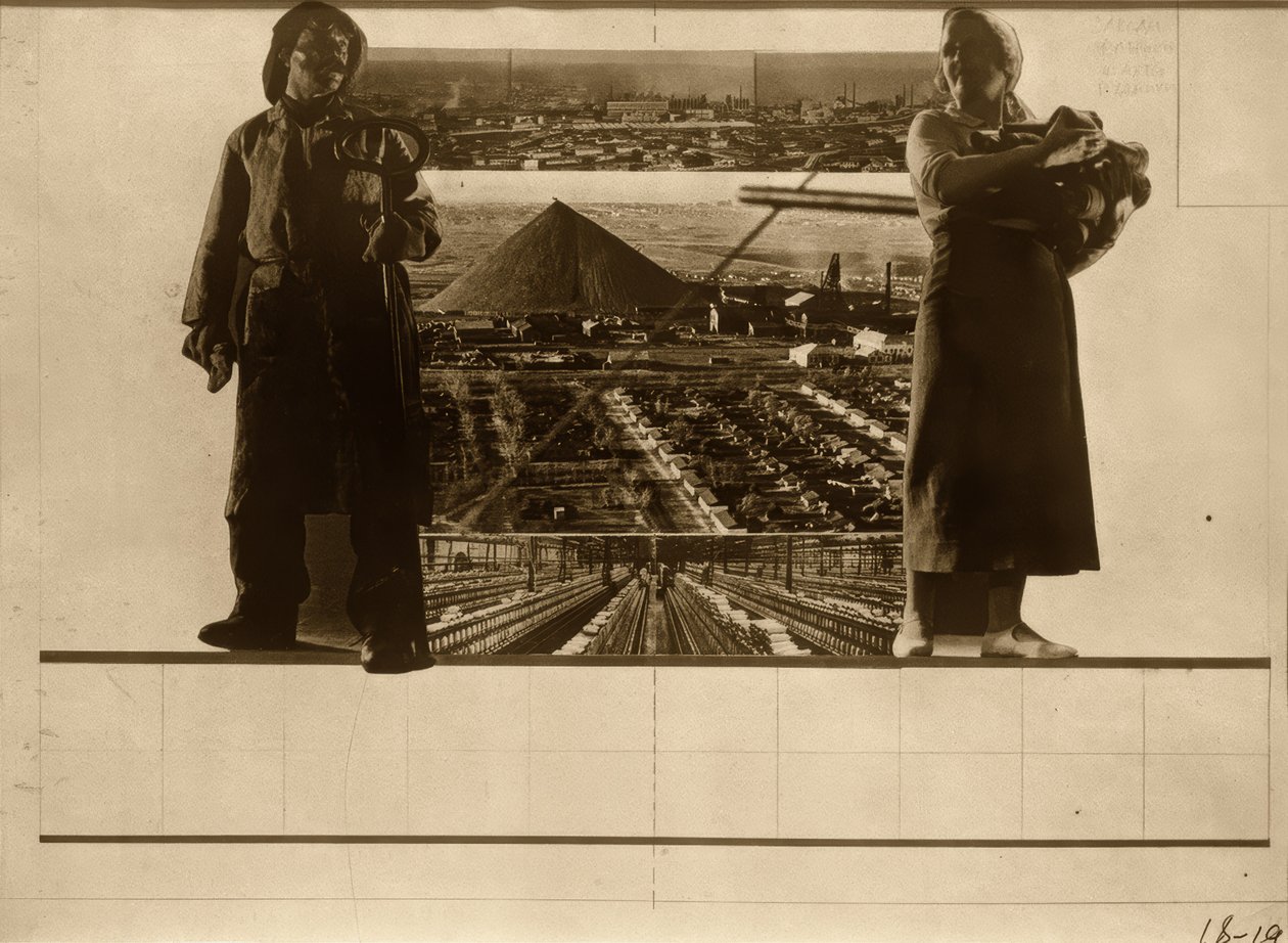 Empresas, fábricas, minas, minas de carbón de Eliezer Markowich Lissitzky