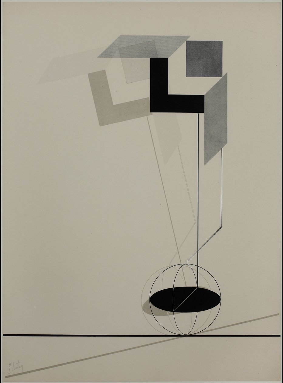 Proun de Eliezer Markowich Lissitzky