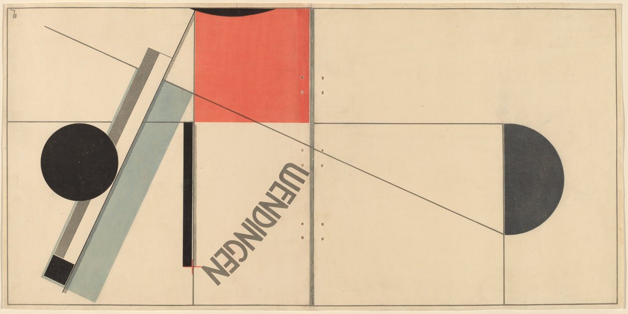 Wendingen de Eliezer Markowich Lissitzky