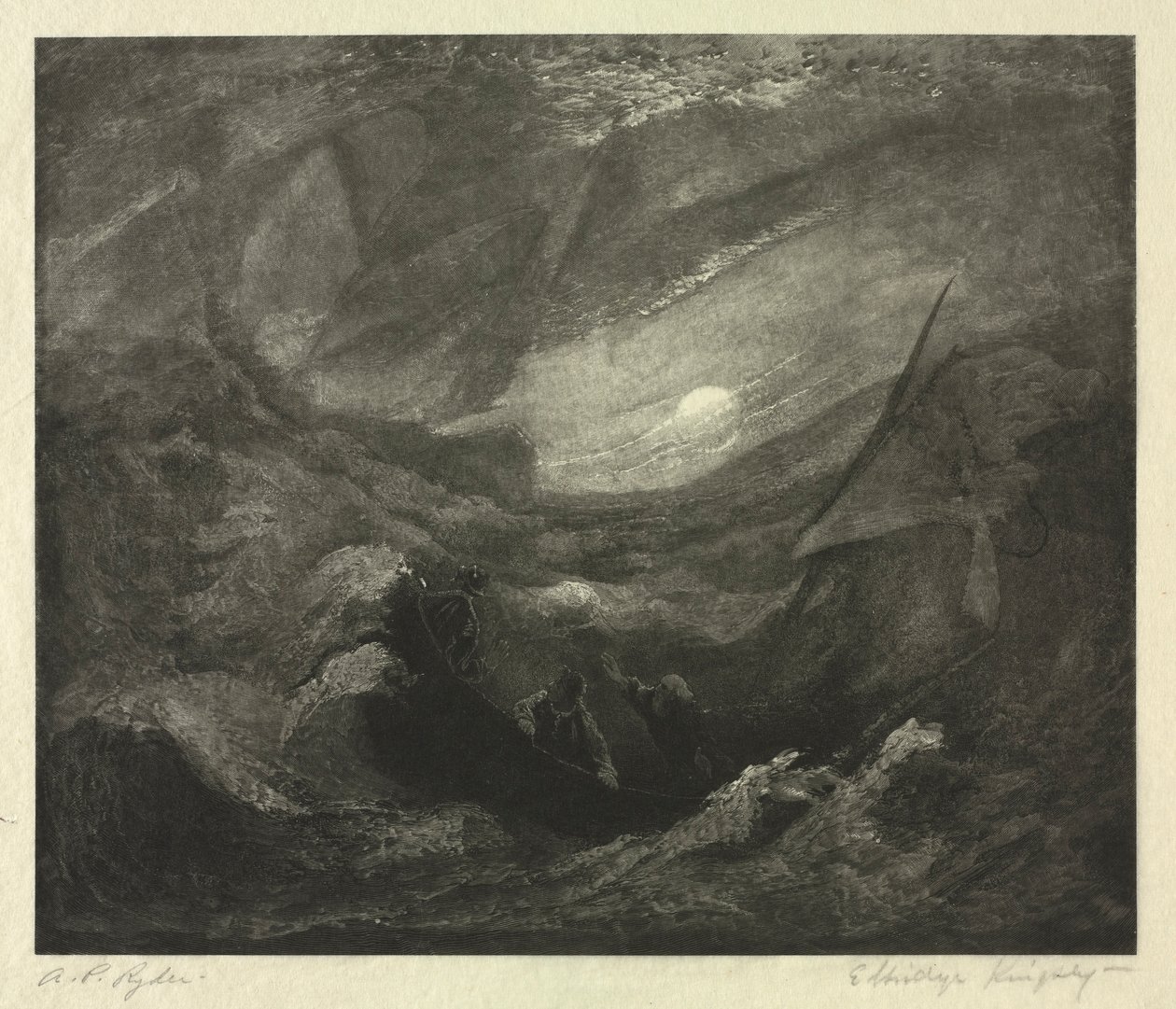 El holandés errante, 1887 de Elbridge Kingsley