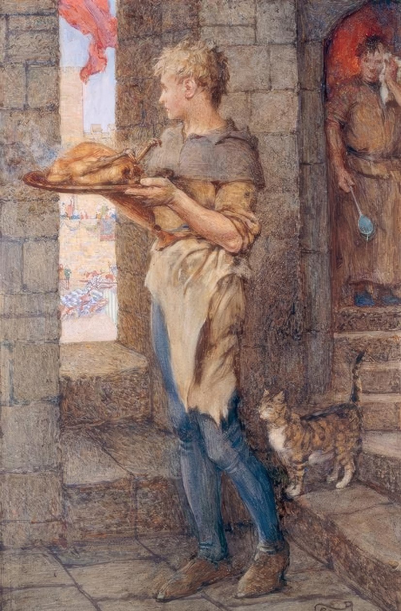 Gareth y Lynette de Eleanor Fortescue Brickdale