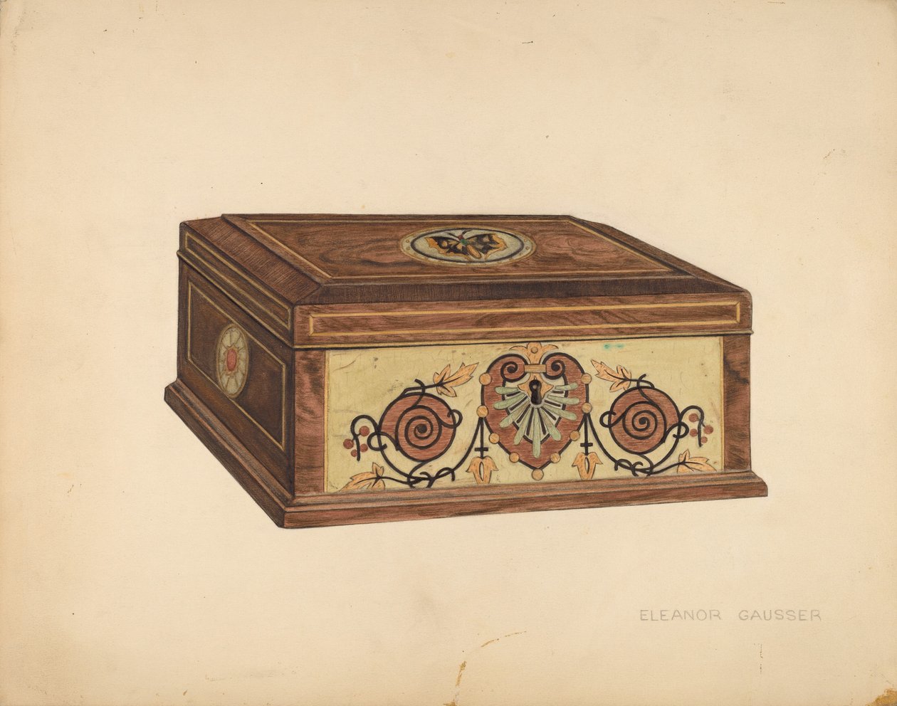 Caja de joyas de Eleanor Gausser