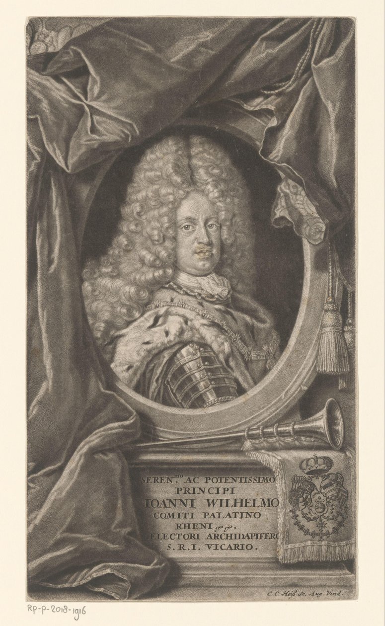 Retrato de Juan Guillermo de Elias Christopf Heiss