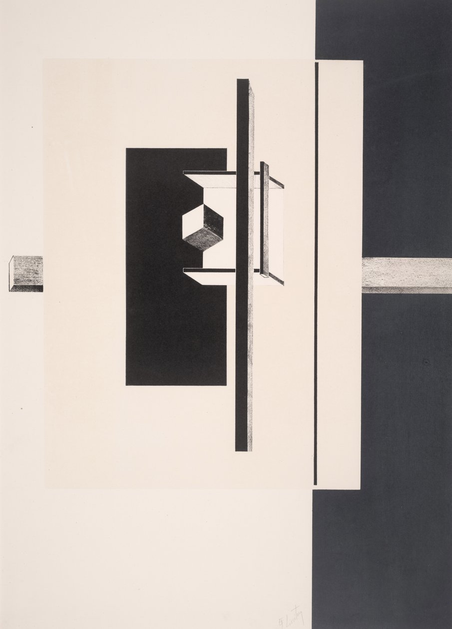 Sin Título de Eliezer Markowich Lissitzky