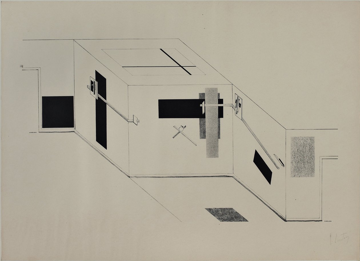 Proun de Eliezer Markowich Lissitzky