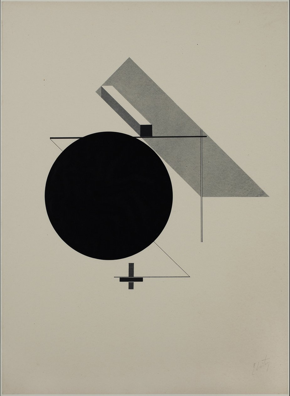 Proun de Eliezer Markowich Lissitzky