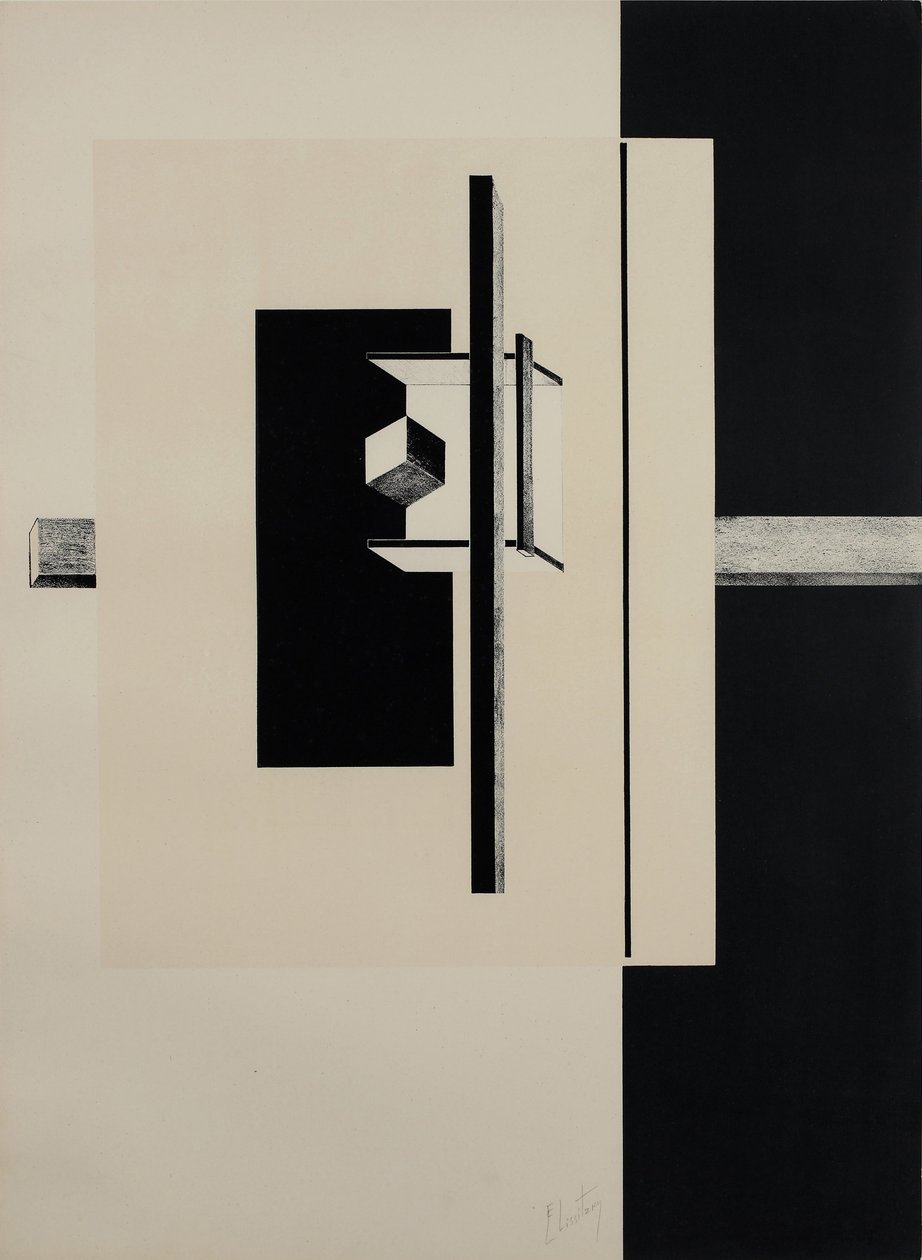 Proun de Eliezer Markowich Lissitzky