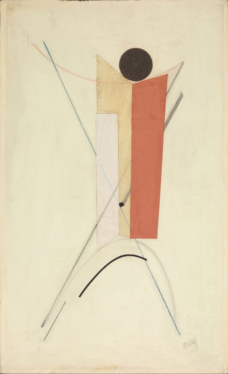 Proun 43 Variante, c. 1922 de Eliezer Markowich Lissitzky