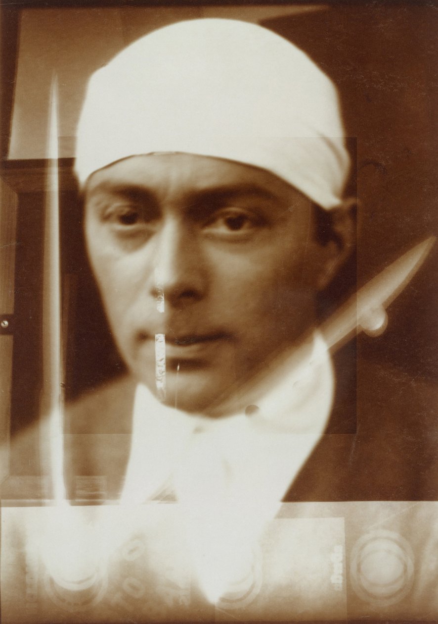 Autorretrato, 1924-1925 de Eliezer Markowich Lissitzky
