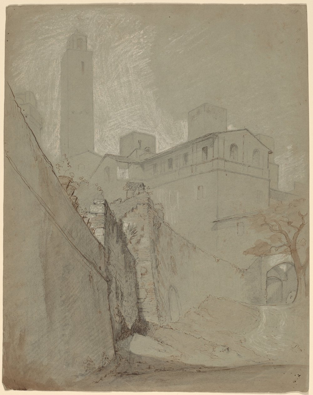 Orvieto de Elihu Vedder