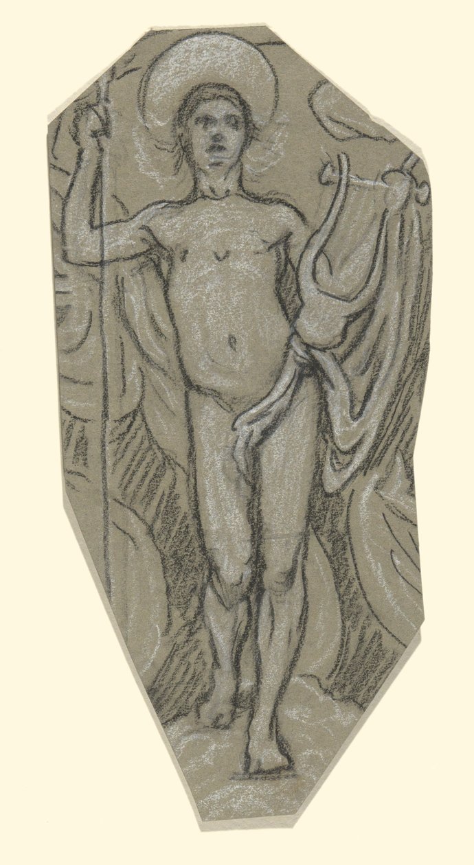Estudio para Apolo de Elihu Vedder