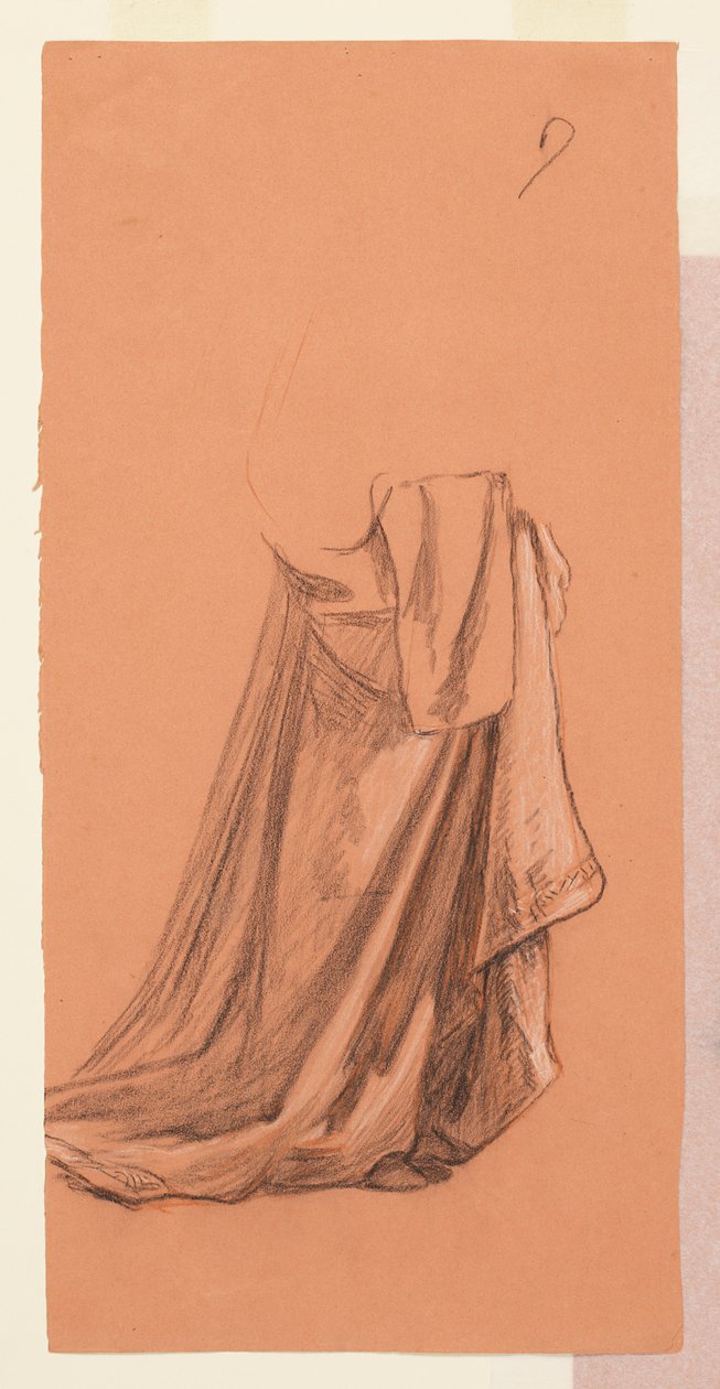 Estudio para "Procesión de bodas" de Elihu Vedder