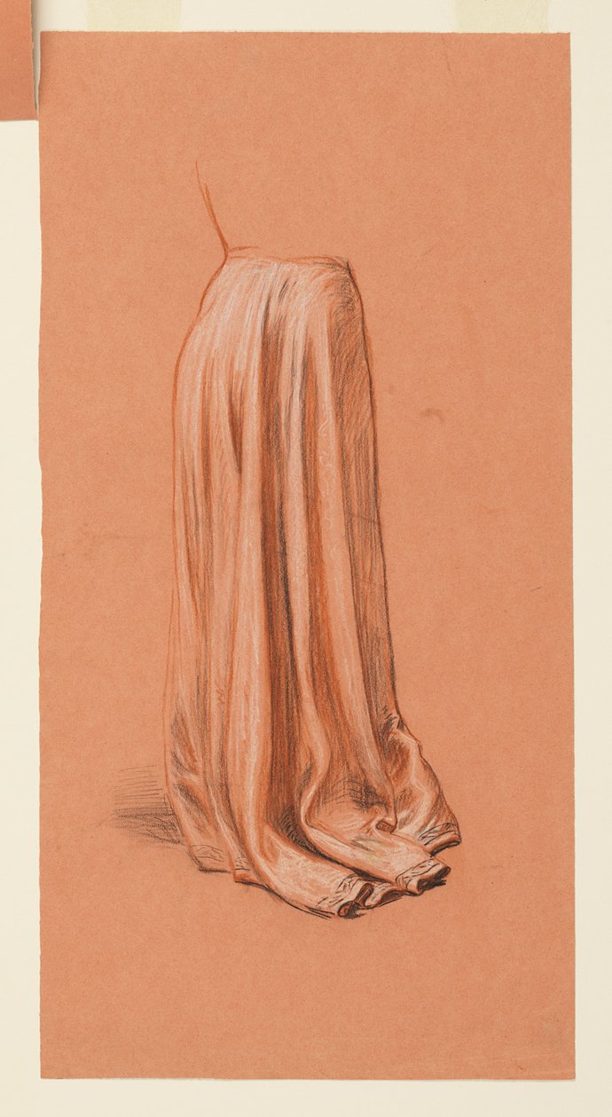 Estudio para "Procesión de bodas" de Elihu Vedder