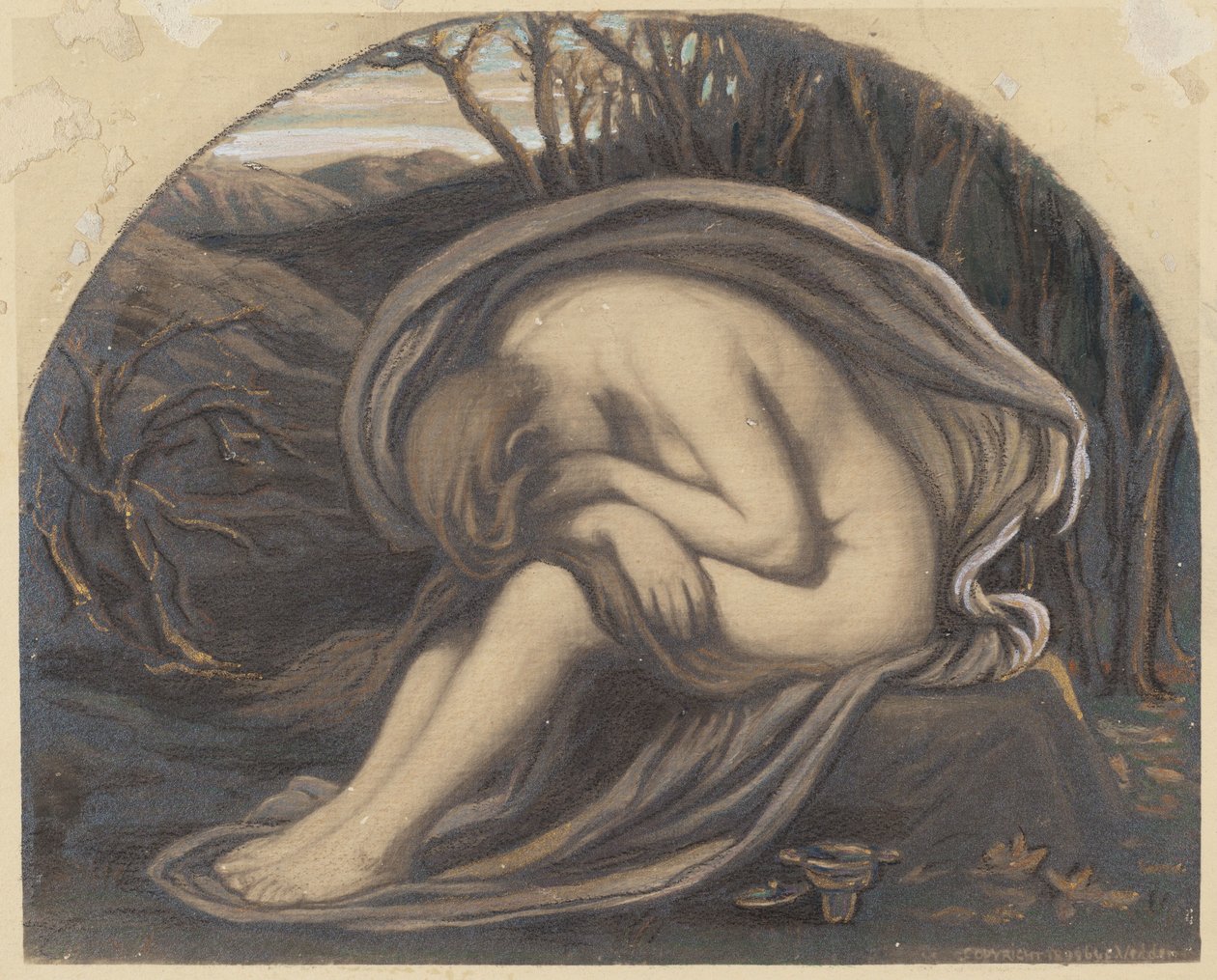 La Magdalena de Elihu Vedder