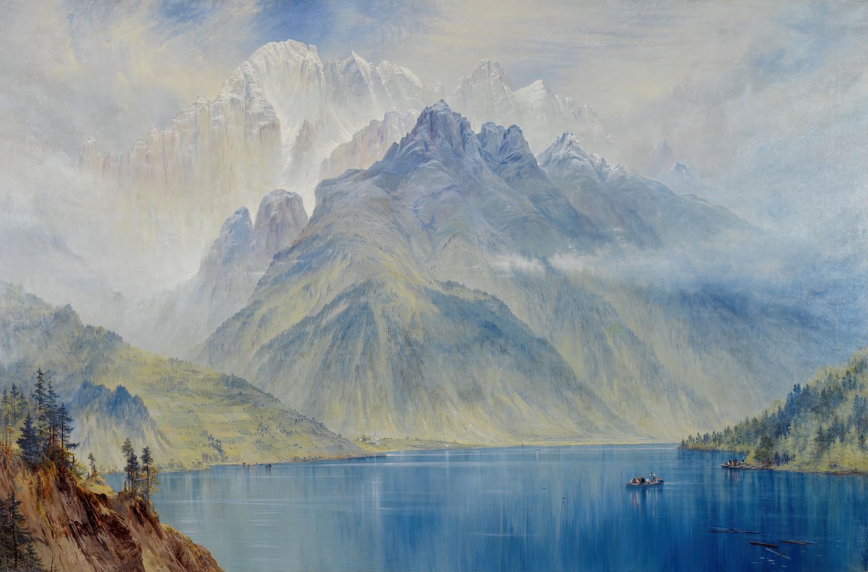 Monte Civetta, 1867 de Elijah Walton