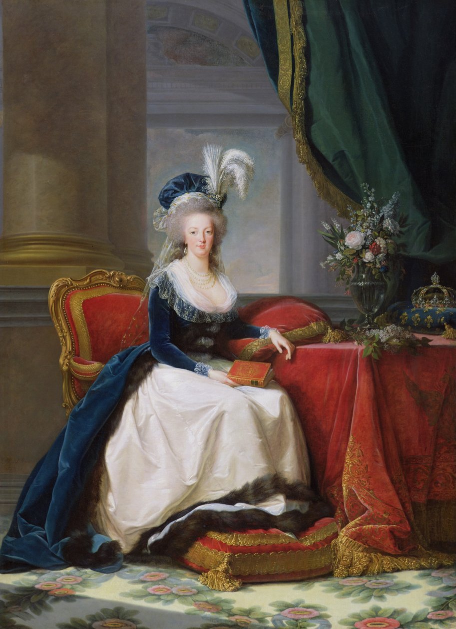 María Antonieta de Elisabeth Louise Vigee Lebrun